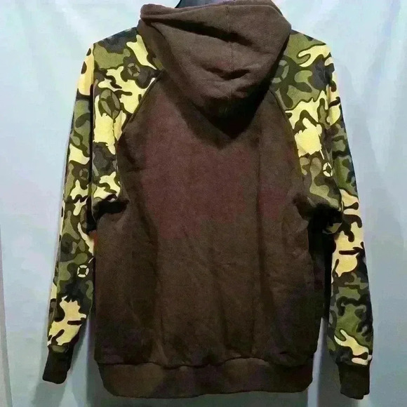 Blacksmith Unbreakable Brand Men's Size XL Hoodie Camo Front Pocket - Picture 2 of 7